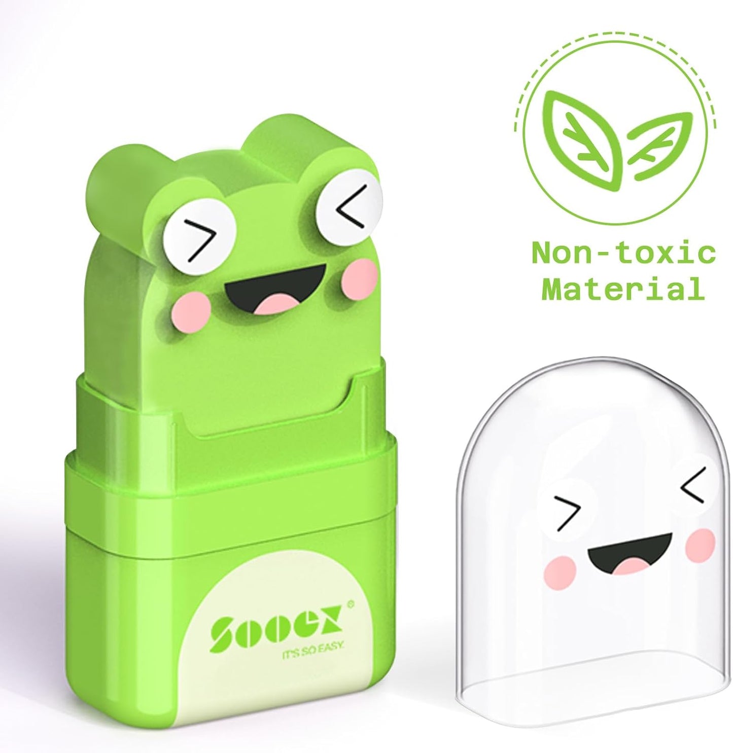 Sooez 12 Pack Pencil Erasers, Cute Animal Eraser with Clean up Roller and Cover, Latex-Free, Bulk Art Drawing Erasers for Students & Teacher Classroom/School Supplies, Party Favor