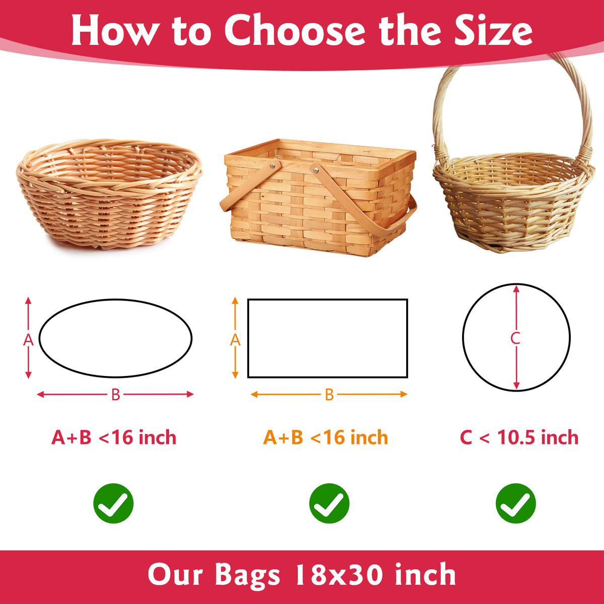 30 Pcs Clear Large Cellophane Bags 18x30 Inch Cellophane Wrap Gift Bags for Gift Baskets